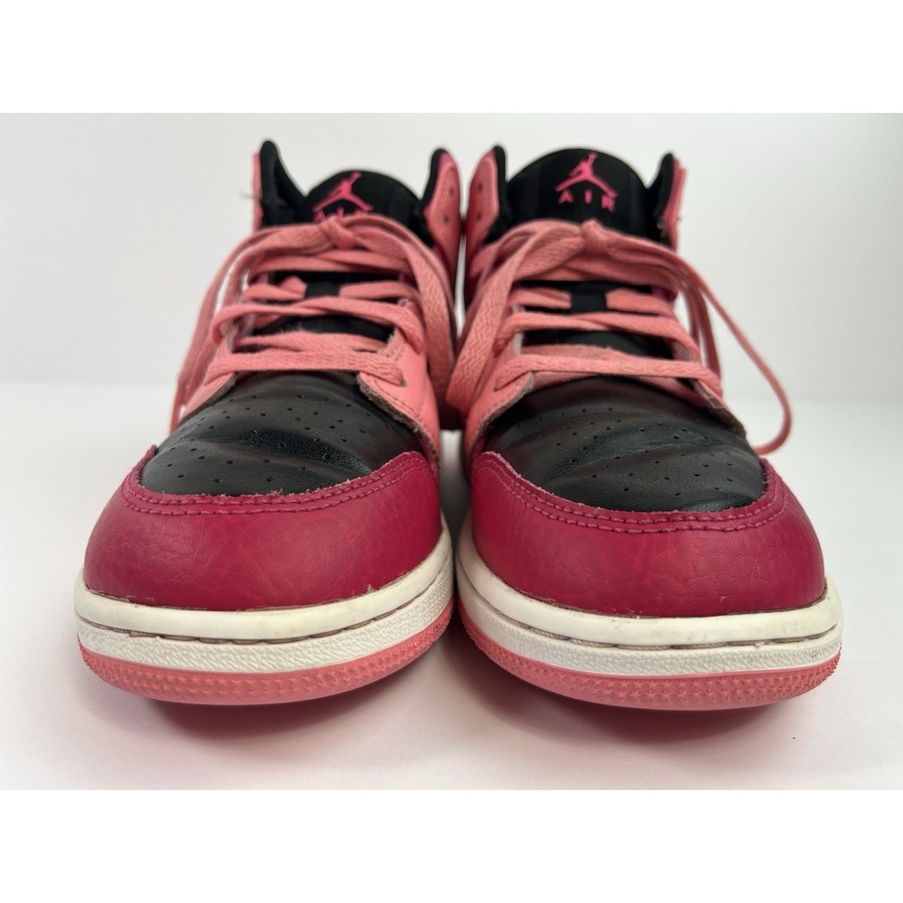 Nike Air Jordan 1 Mid GS (554725-662) Coral Chalk Youth Size 6Y Women's Size 8 - Picture 4 of 8